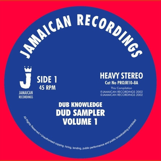 Jamaican Recordings Dub Sampler, Vol. 1 cover art