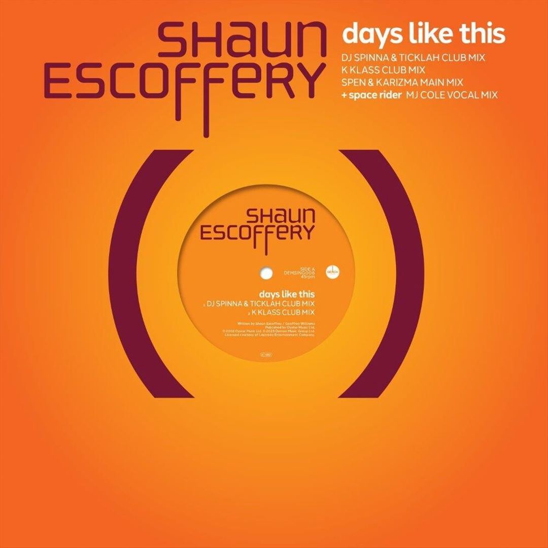 Days Like This cover art