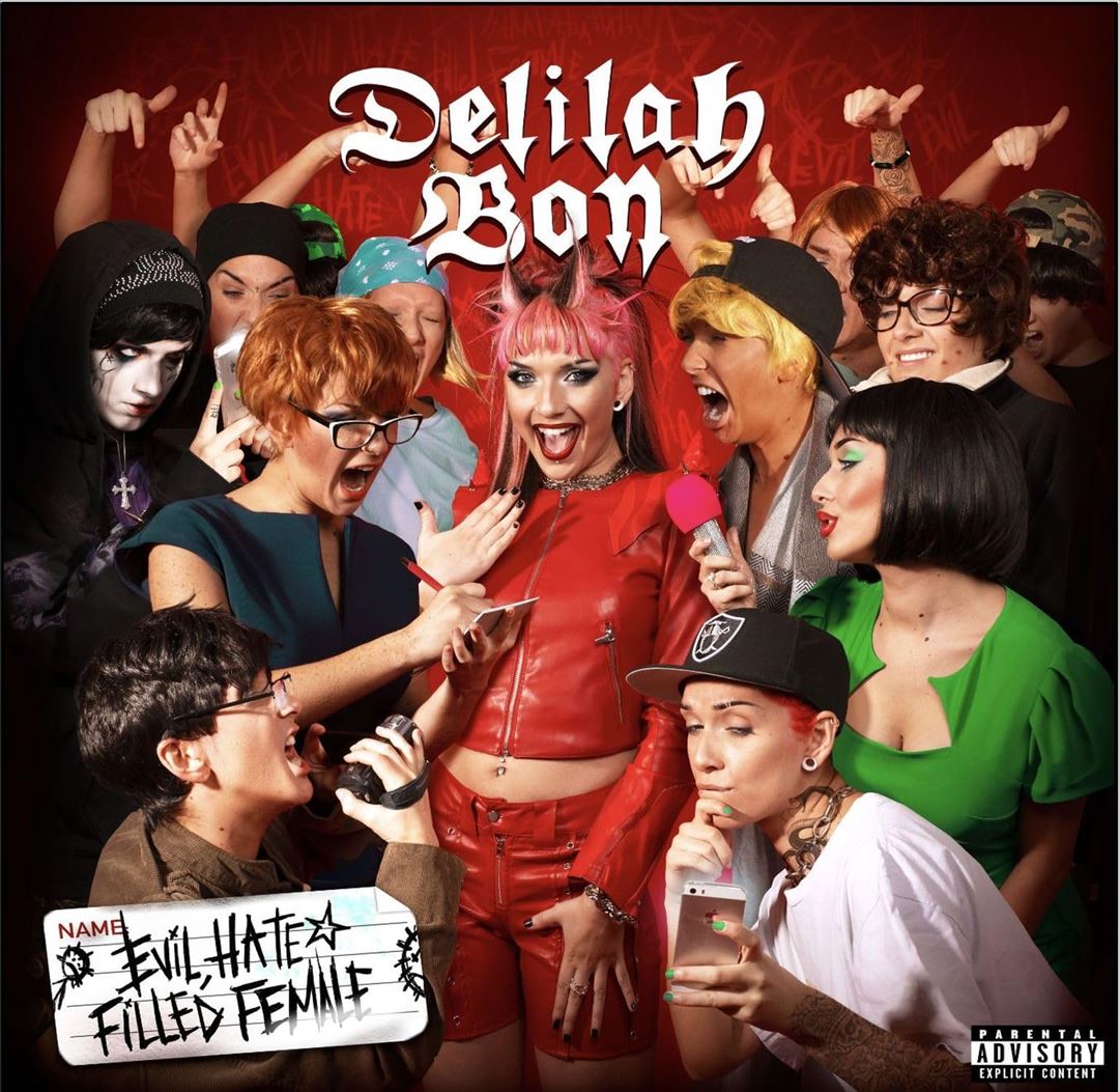 Evil, Hate Filled Female - Red cover art