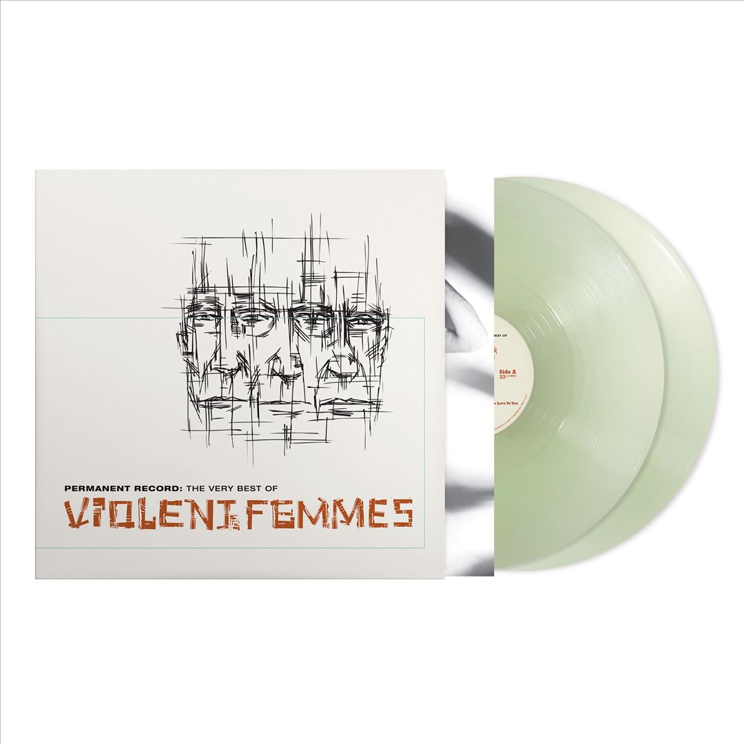 Permanent Record: The Very Best Of Violent Femmes [Coke Bottle Clear 2 LP] cover art