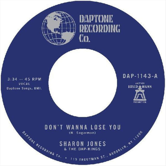 DON’T WANNA LOSE YOU b/w DON’T GIVE A FRIEND A NUMBER cover art