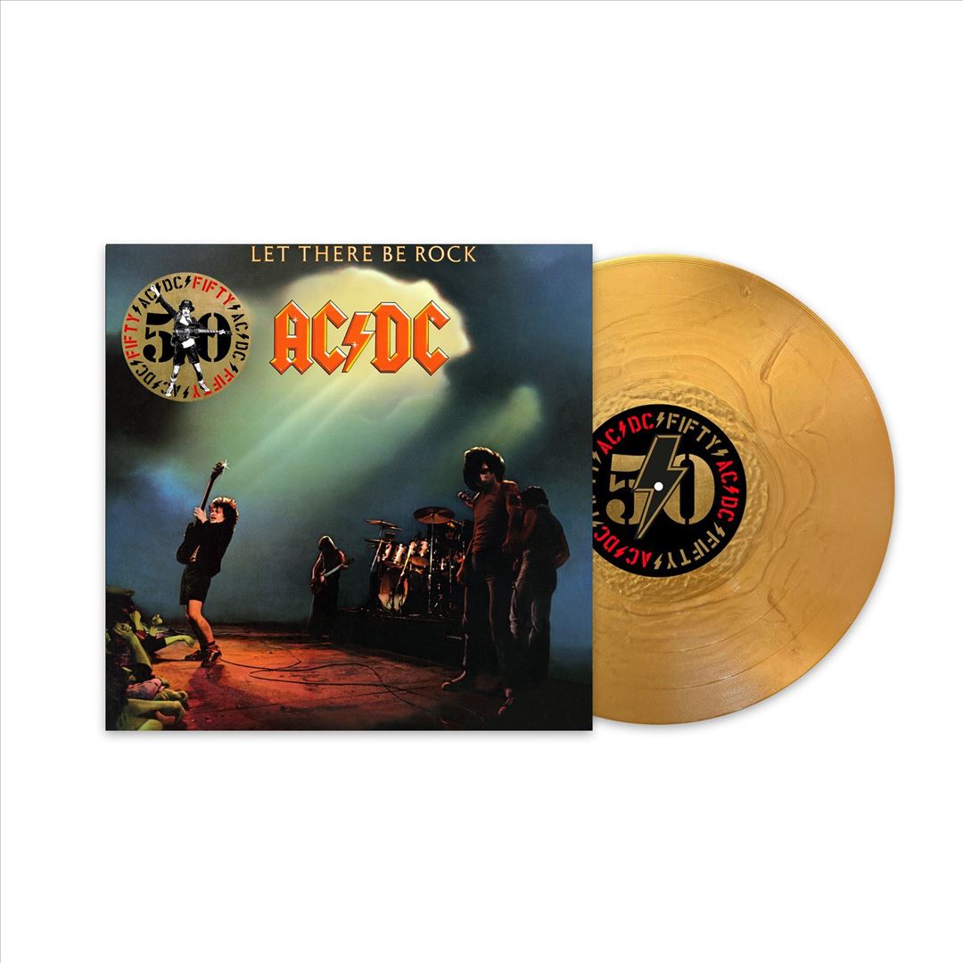 Let There Be Rock [50th Anniversary Gold Vinyl] cover art