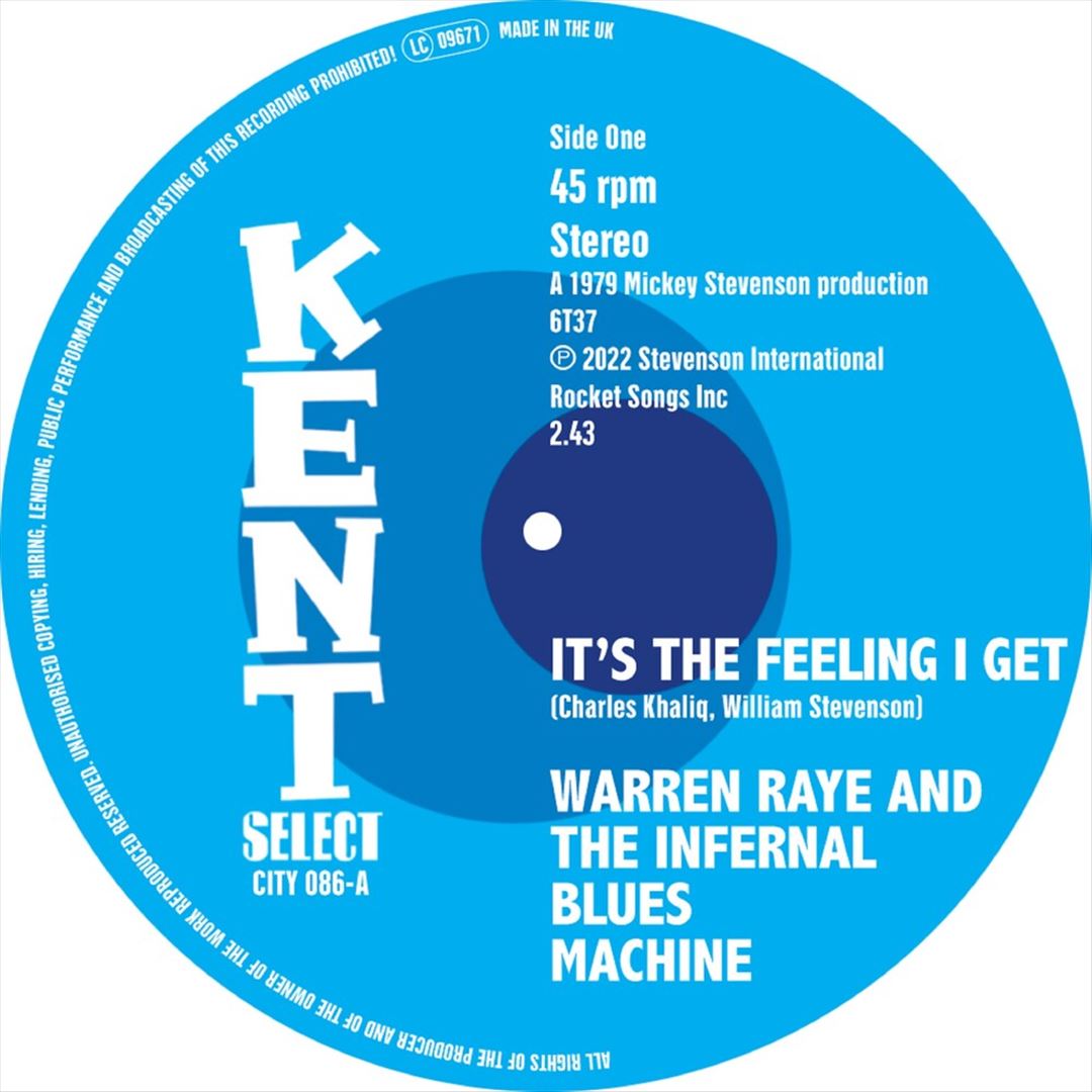 It’s The Feeling I Get / I Can’t Turn You Down cover art