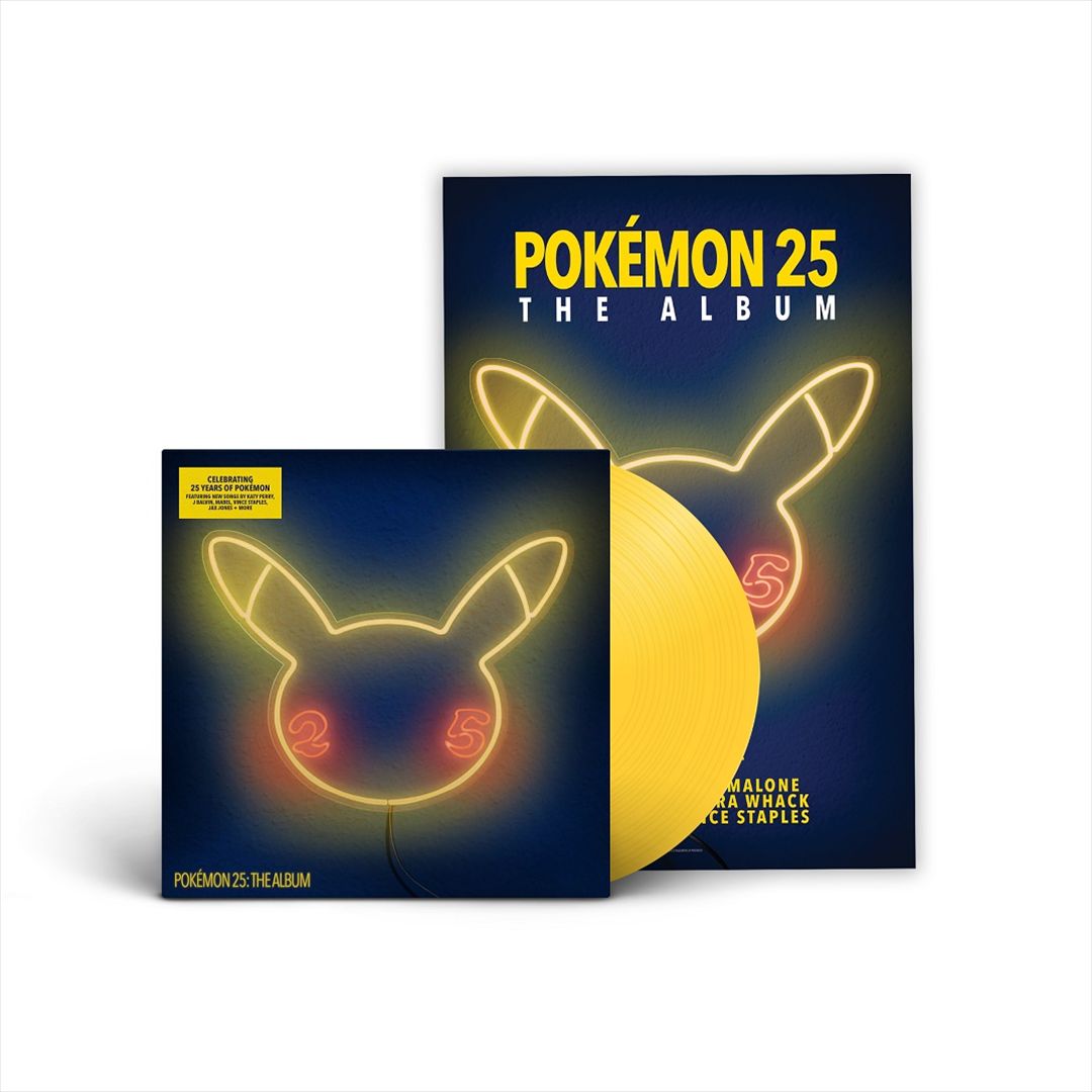 Pokemon 25: The Album cover art