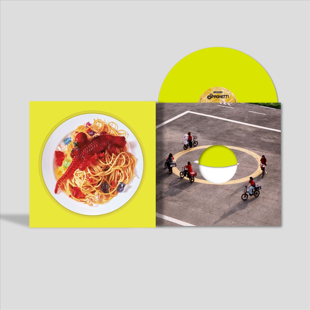 1st Single Album "SPAGHETTI" [Neon Yellow Vinyl] [US Exclusive] cover art