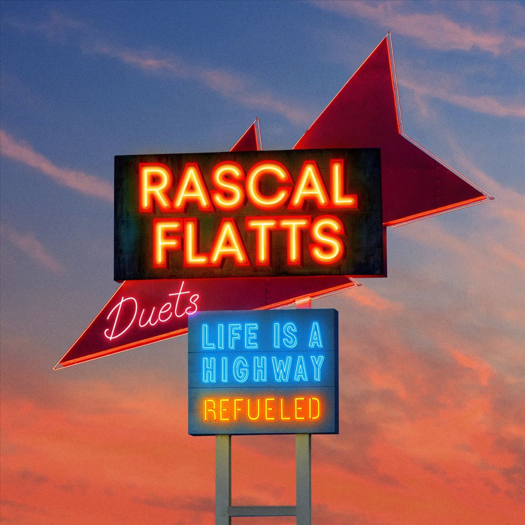 Life Is A Highway: Refueled Duets [Blue LP] cover art