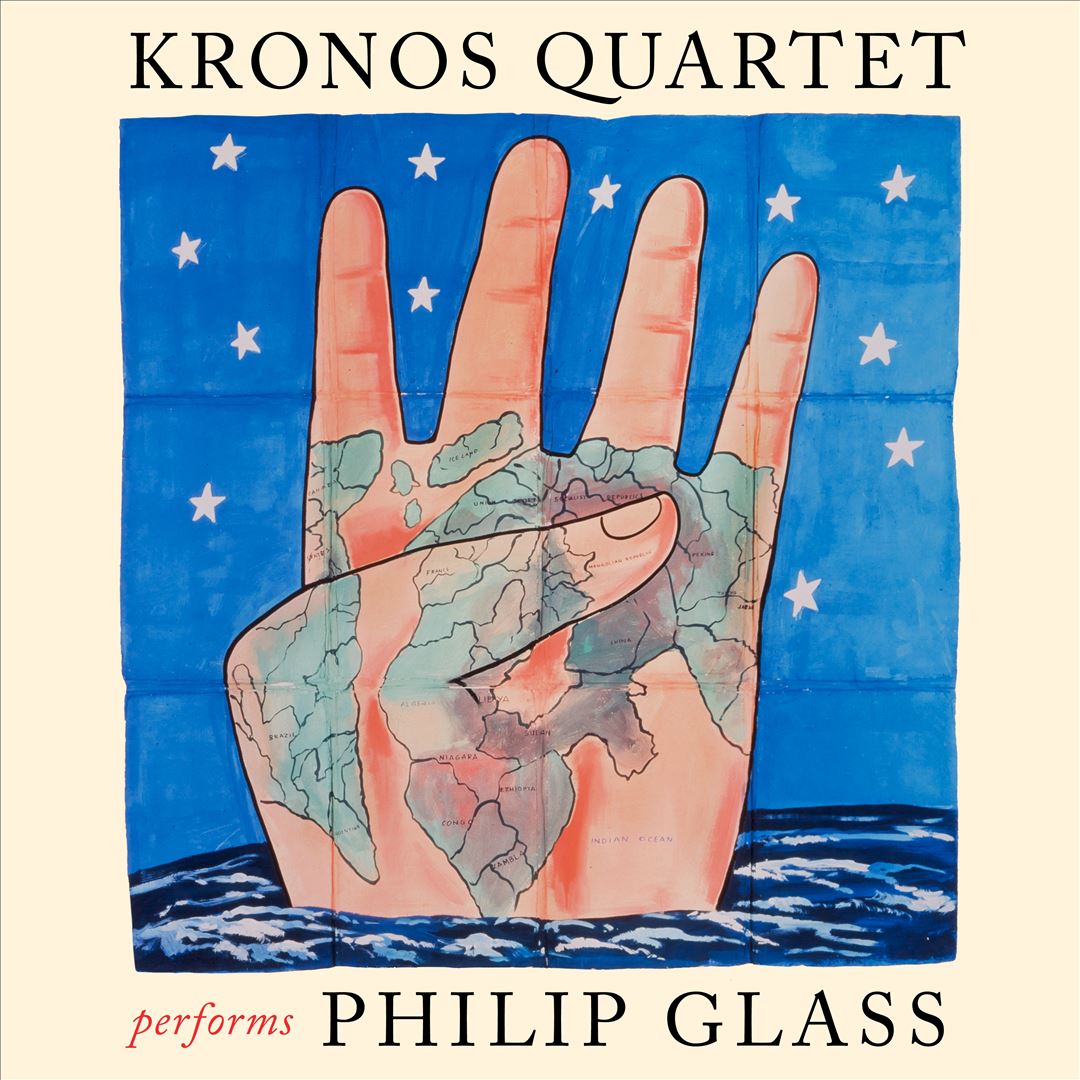 Kronos Quartet Performs Philip Glass cover art