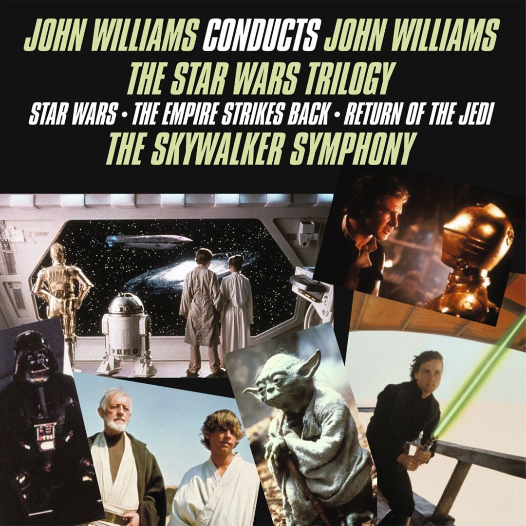 John Williams Conducts John Williams: The Star Wars Trilogy cover art