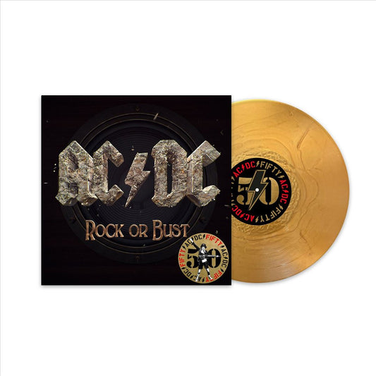 Rock or Bust [50th Anniversary Gold Vinyl] cover art