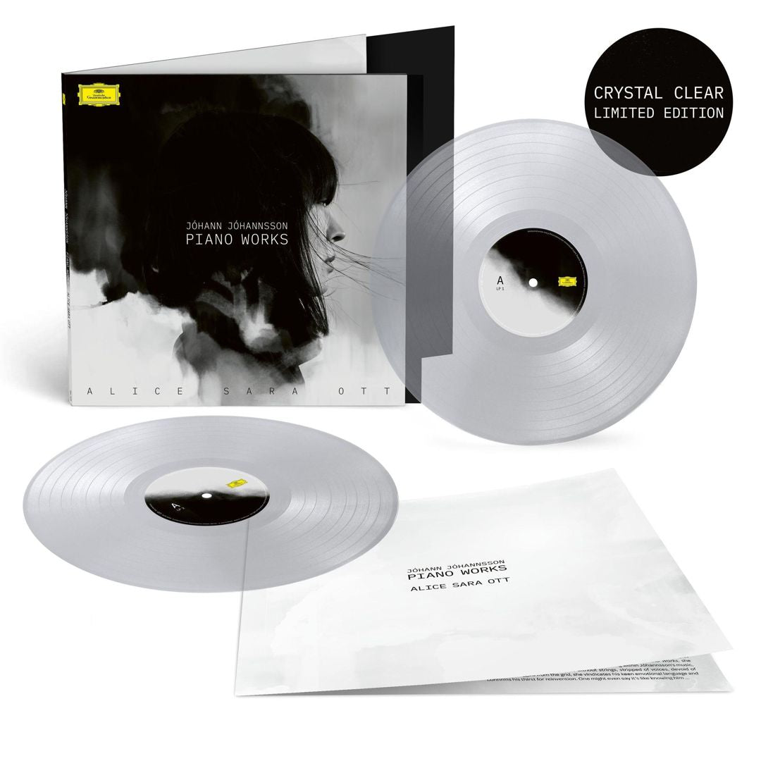 Jóhann Jóhannsson: Piano Works [Clear Vinyl]  cover art