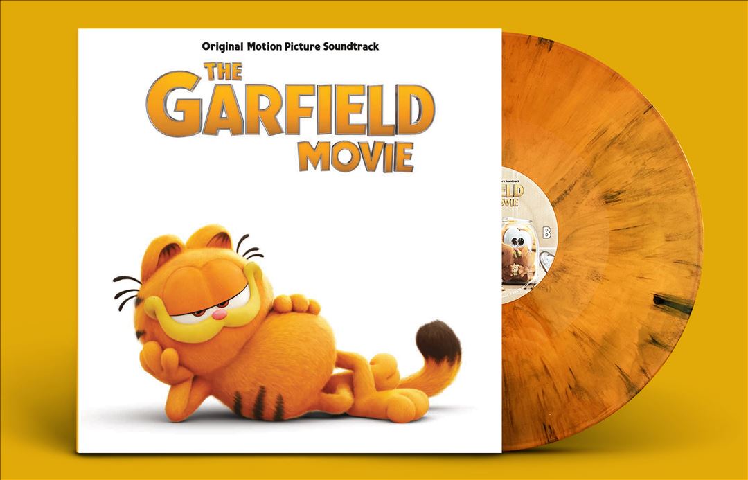 Garfield Movie [Original Motion Picture Soundtrack] [Orange/Black Splatter LP] cover art