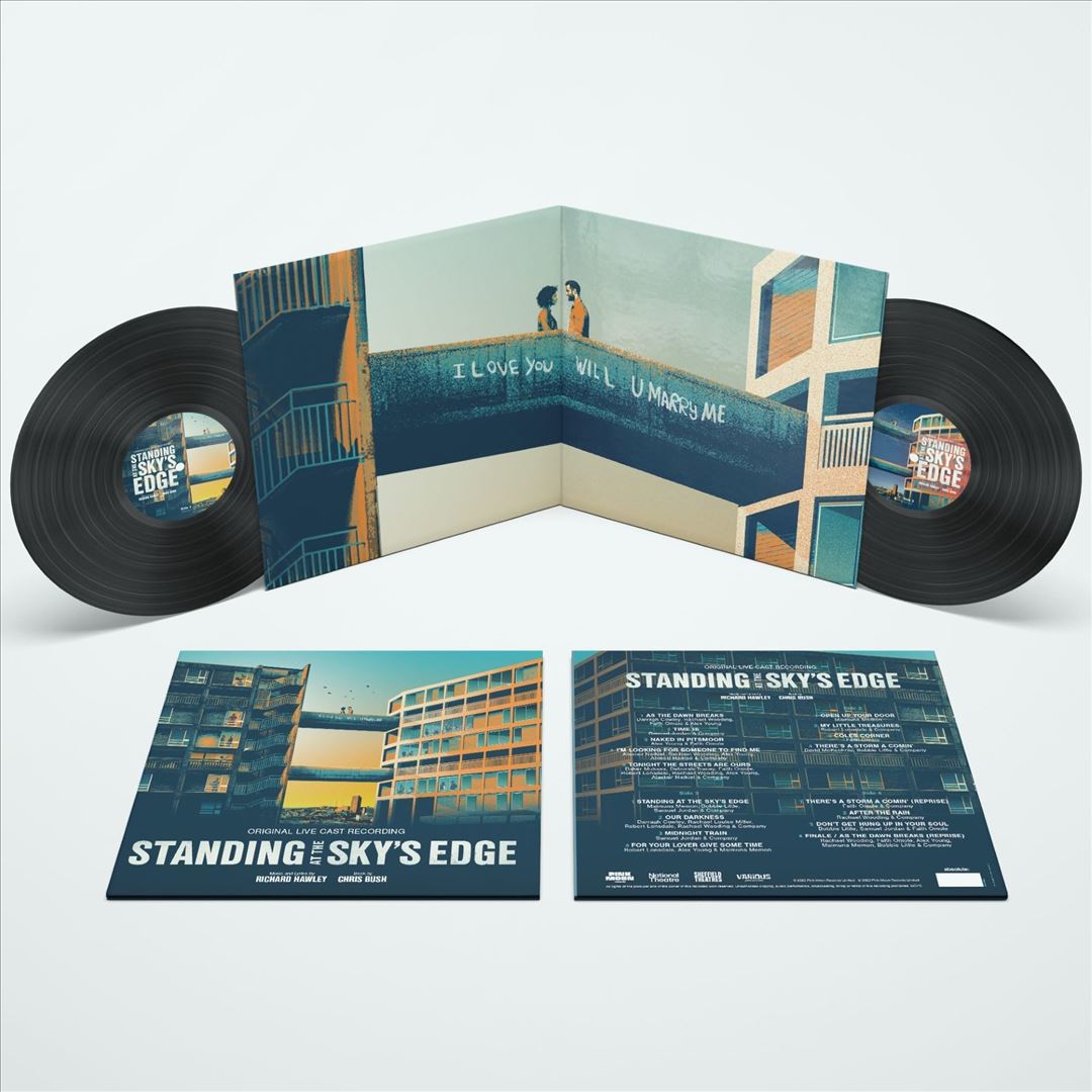 Standing at the Sky's Edge: A cover art