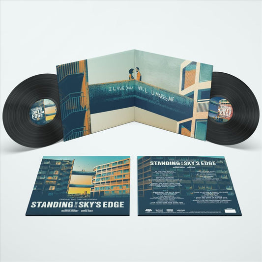 Standing at the Sky's Edge: A cover art