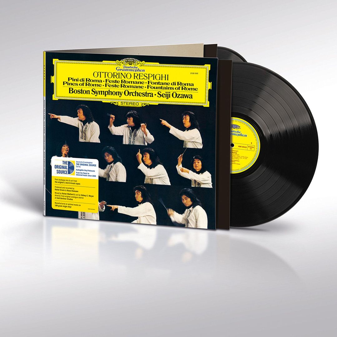 Respighi: Pini di Roma; Feste Romane; Fontane di Roma cover art