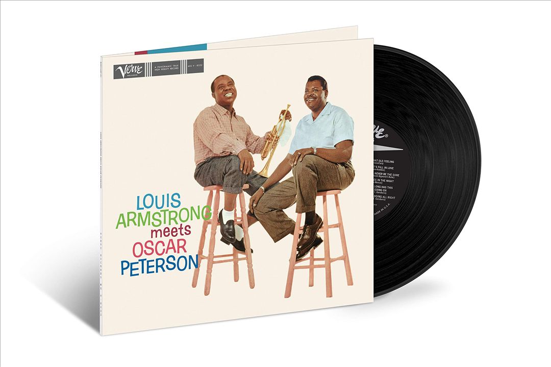 Louis Armstrong Meets Oscar Peterson cover art