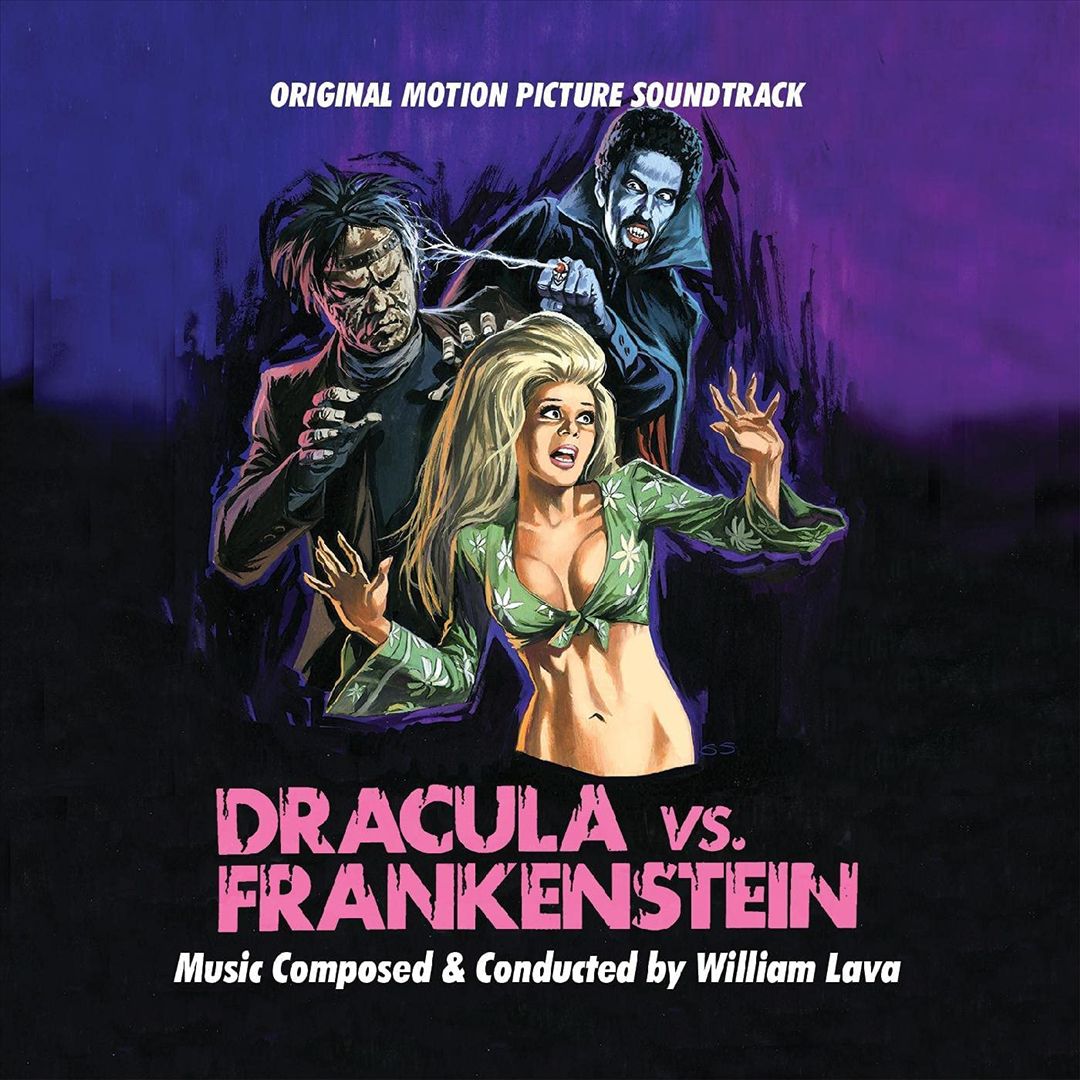 Dracula vs. Frankenstein cover art