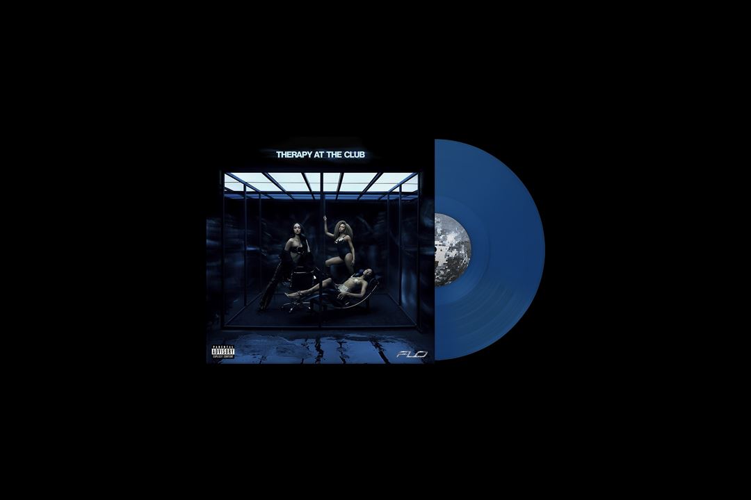 THERAPY AT THE CLUB [Neon Blue LP] cover art