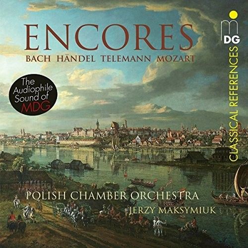 Encores: Bach, Händel, Telemann, Mozart cover art