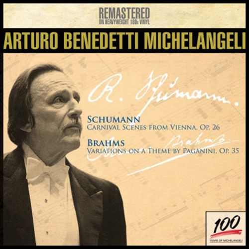 Schumann: Carnival Scenes from Veinna, Op. 26; Brahms: Variations on a Theme by Paganini, Op. 35 cover art