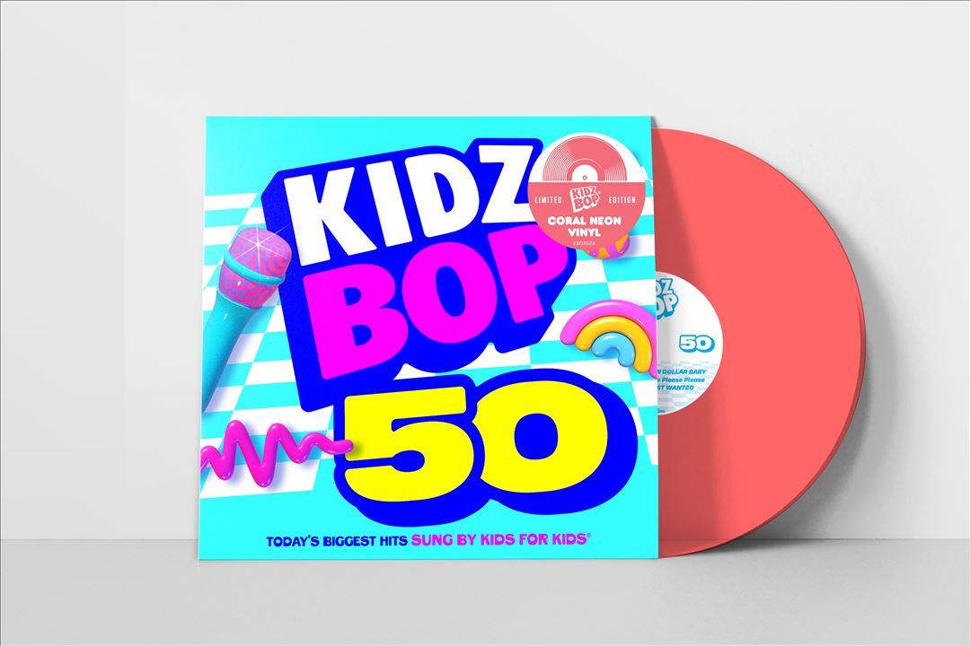 KIDZ BOP 50 [Neon Coral LP] cover art