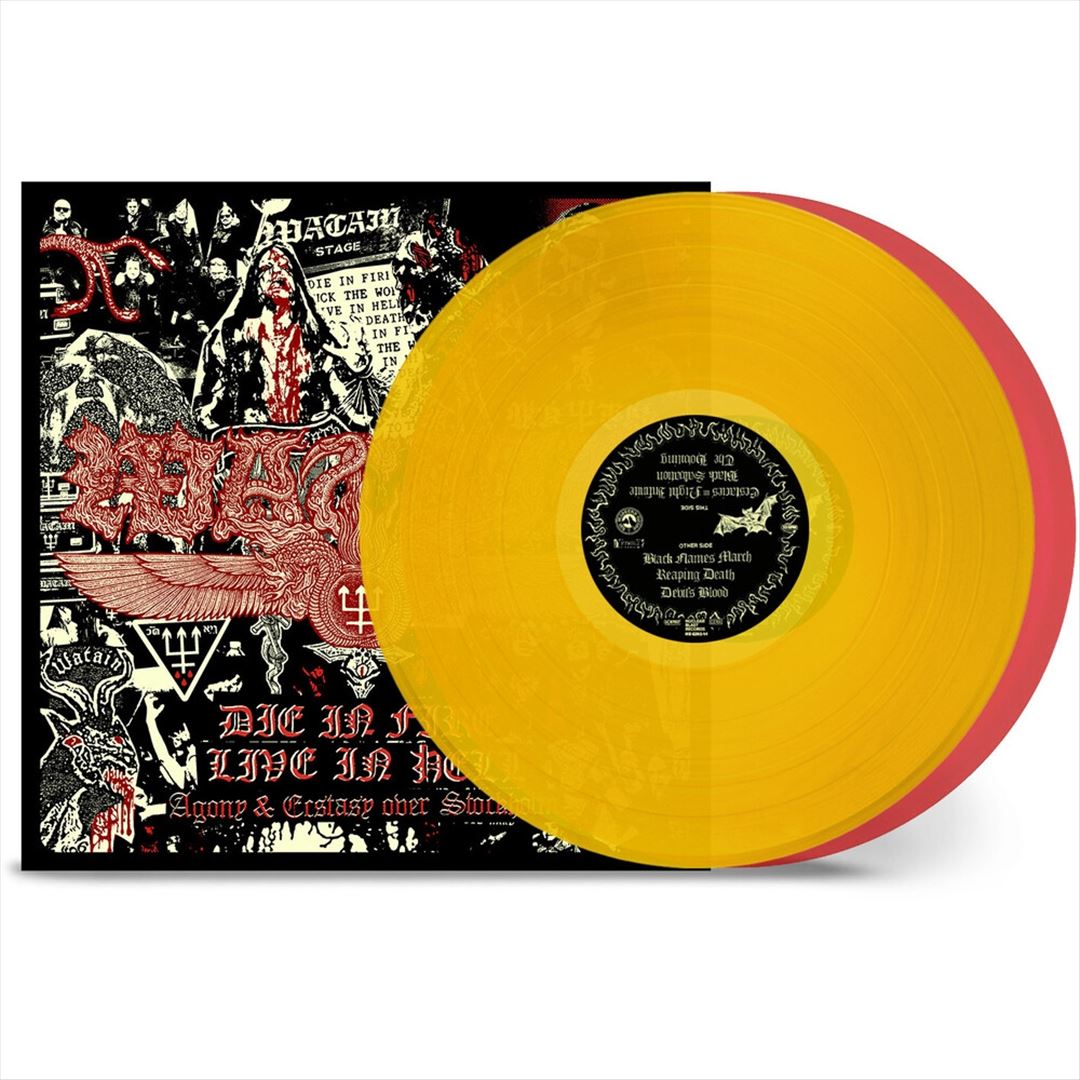 Die in Fire: Live in Hell cover art