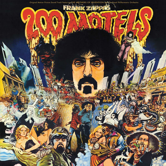 200 Motels [Original Motion Picture Soundtrack] [50th Anniversary] [Red 2 LP] cover art