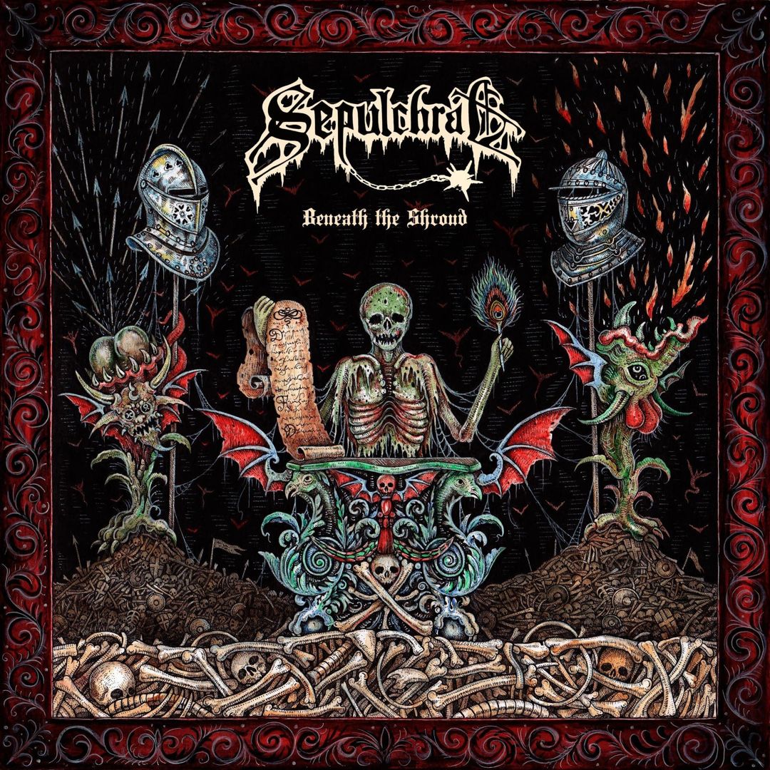 Beneath the Shroud [Translucent Red Vinyl] cover art