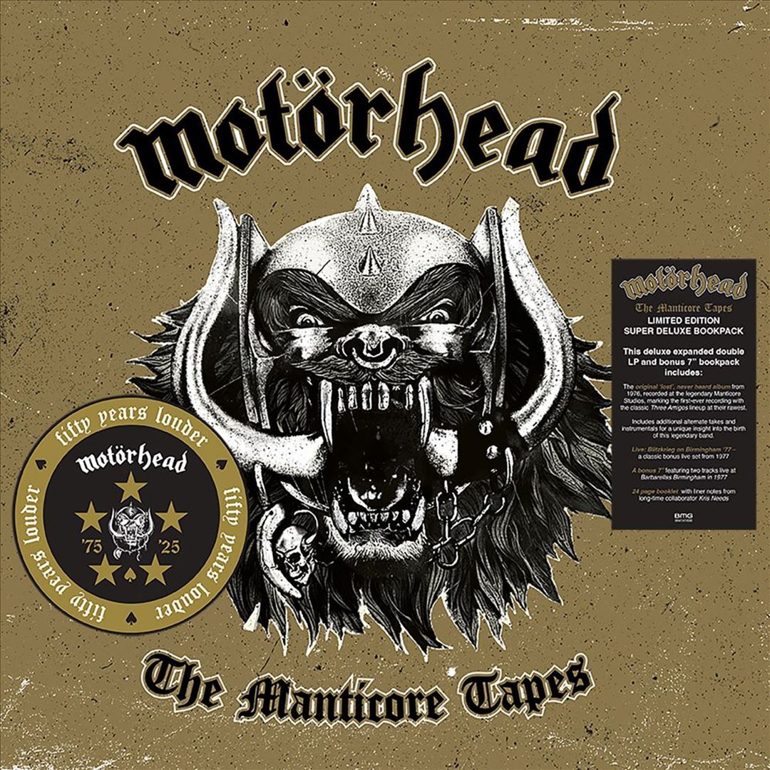Manticore Tapes [Deluxe Bookpack] [Clear 2 LP/7" Single] cover art