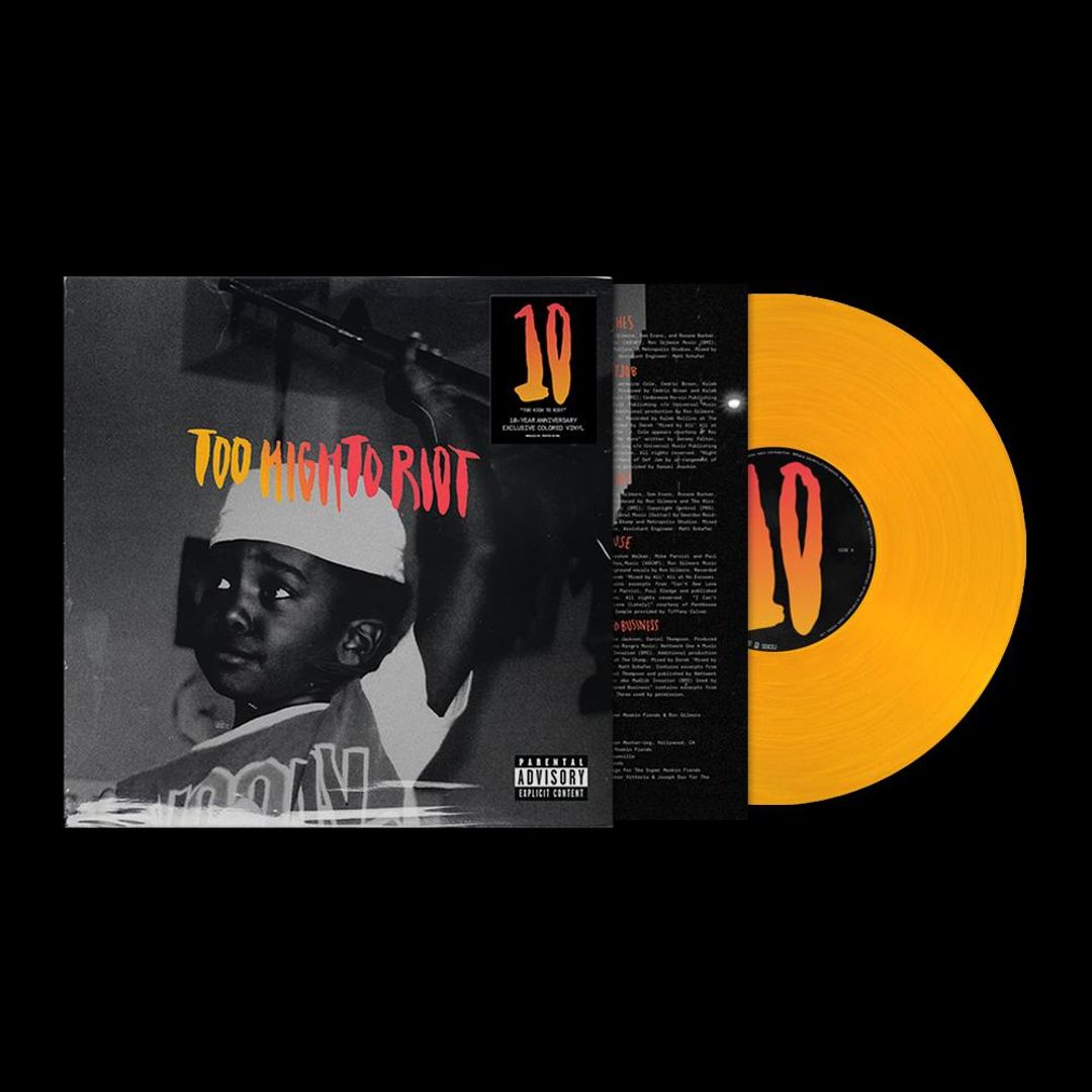 Too High To Riot [10-Year Anniversary] [Sunset Glass LP] cover art