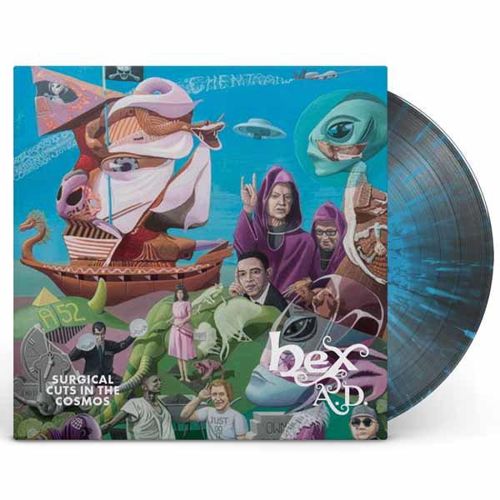 Surgical Cuts in the Cosmos [Black & Turquoise Splatter Vinyl] cover art