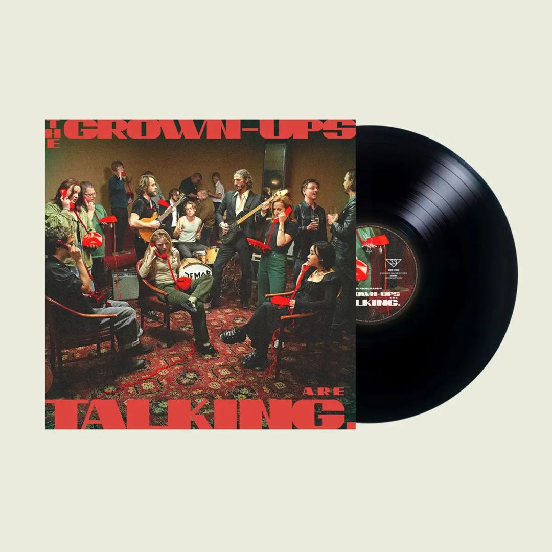 Grown Ups Are Talking [Black Vinyl] cover art