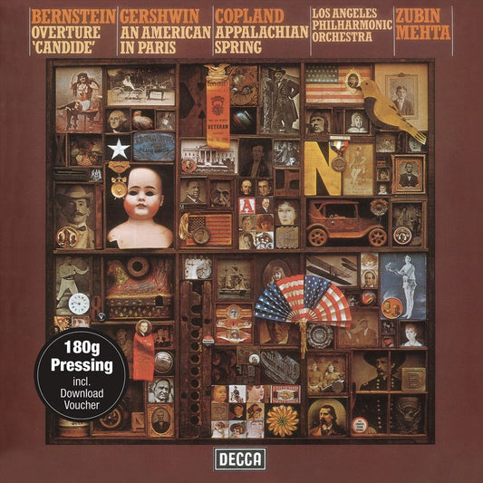 Bernstein: Overture 'Candide'; Gershwin: An American in Paris; Copland: Appalachian Spring cover art