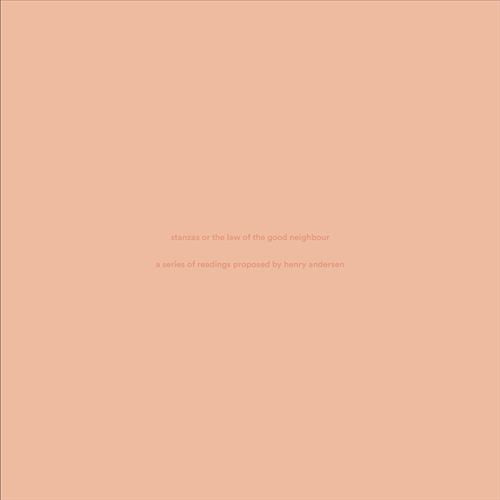 Stanzas or the Law of the Good Neighbour cover art