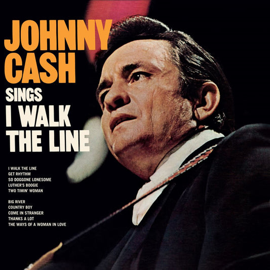 Sings I Walk the Line cover art