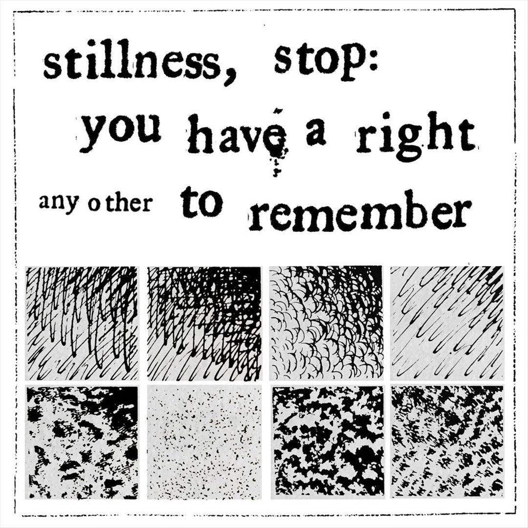 stillness, stop: you have a right to remember cover art
