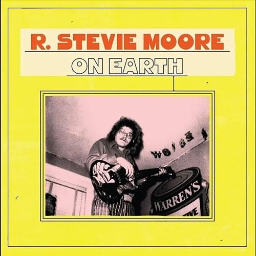 R. Stevie Moore On Earth [Black/Pink Splatter Vinyl/RSD 2021] cover art