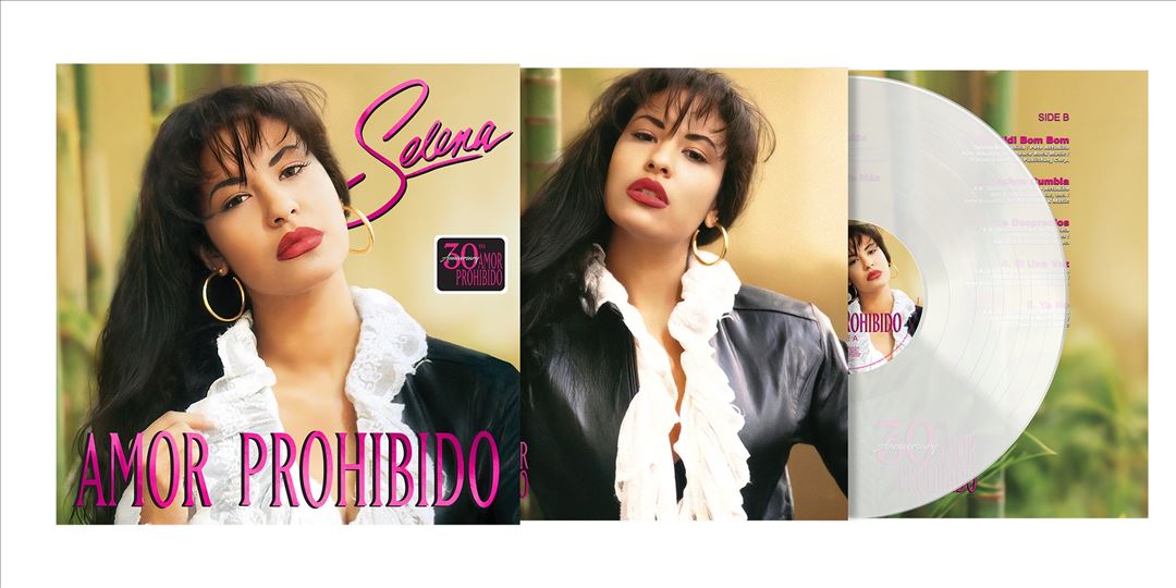 Amor Prohibido [Remasterizado 2024] [30th Anniversary] [Transparent Clear LP] cover art