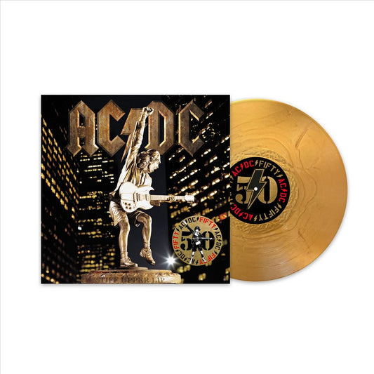 Stiff Upper Lip [50th Anniversary Gold Vinyl] cover art