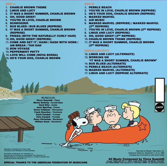 It Was a Short Summer, Charlie Brown cover art