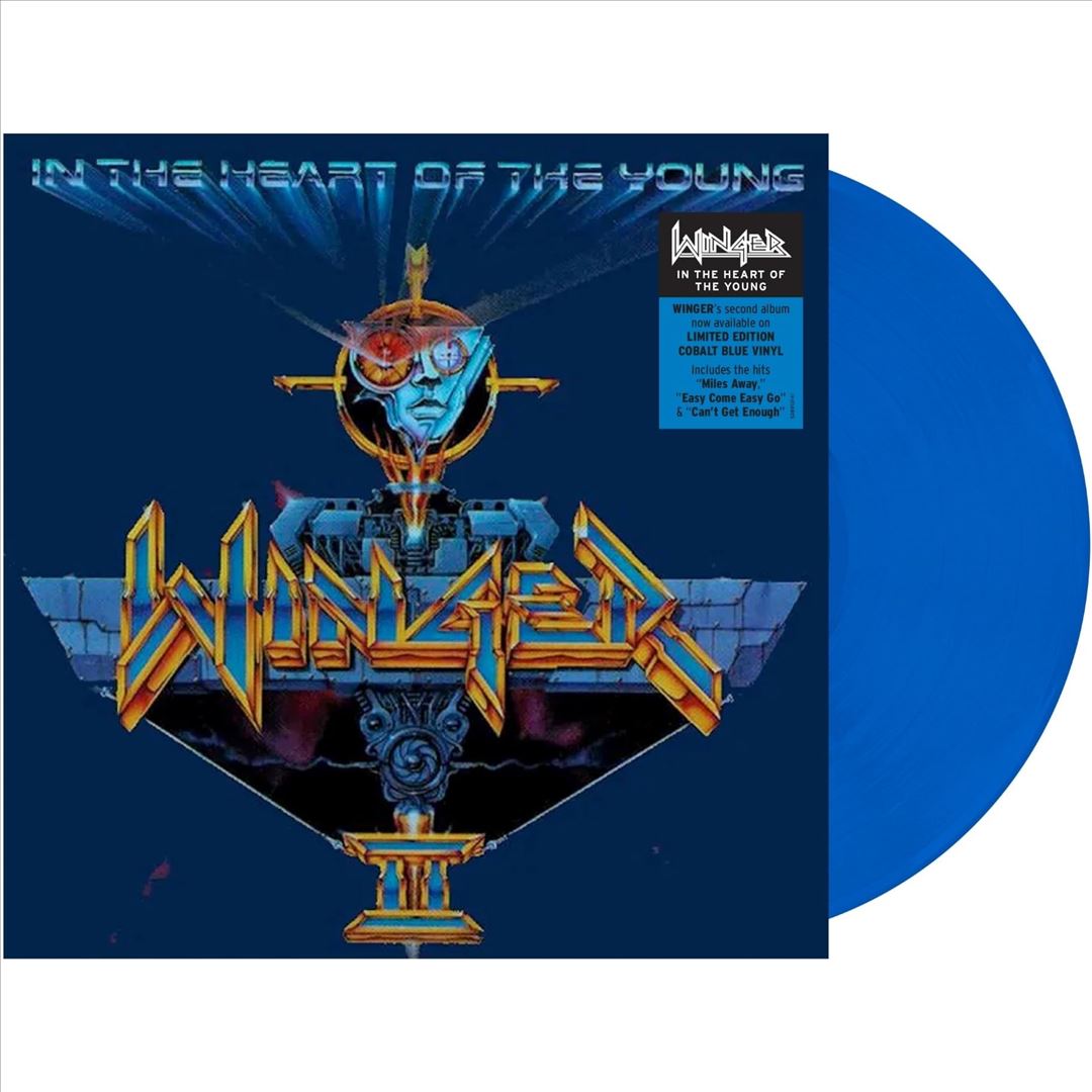 Winger II: In The Heart Of The Young [Cobalt Blue LP] cover art