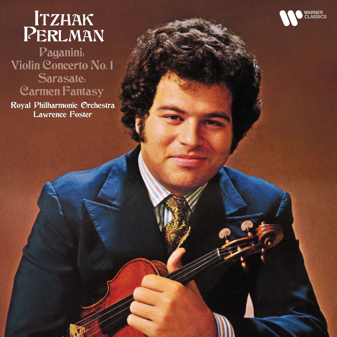 Paganini: Violin Concerto No. 1; Sarasate: Carmen Fantasy cover art