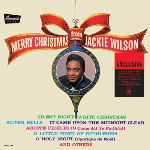 Merry Christmas from Jackie Wilson [Red Vinyl] [B&N Exclusive] cover art