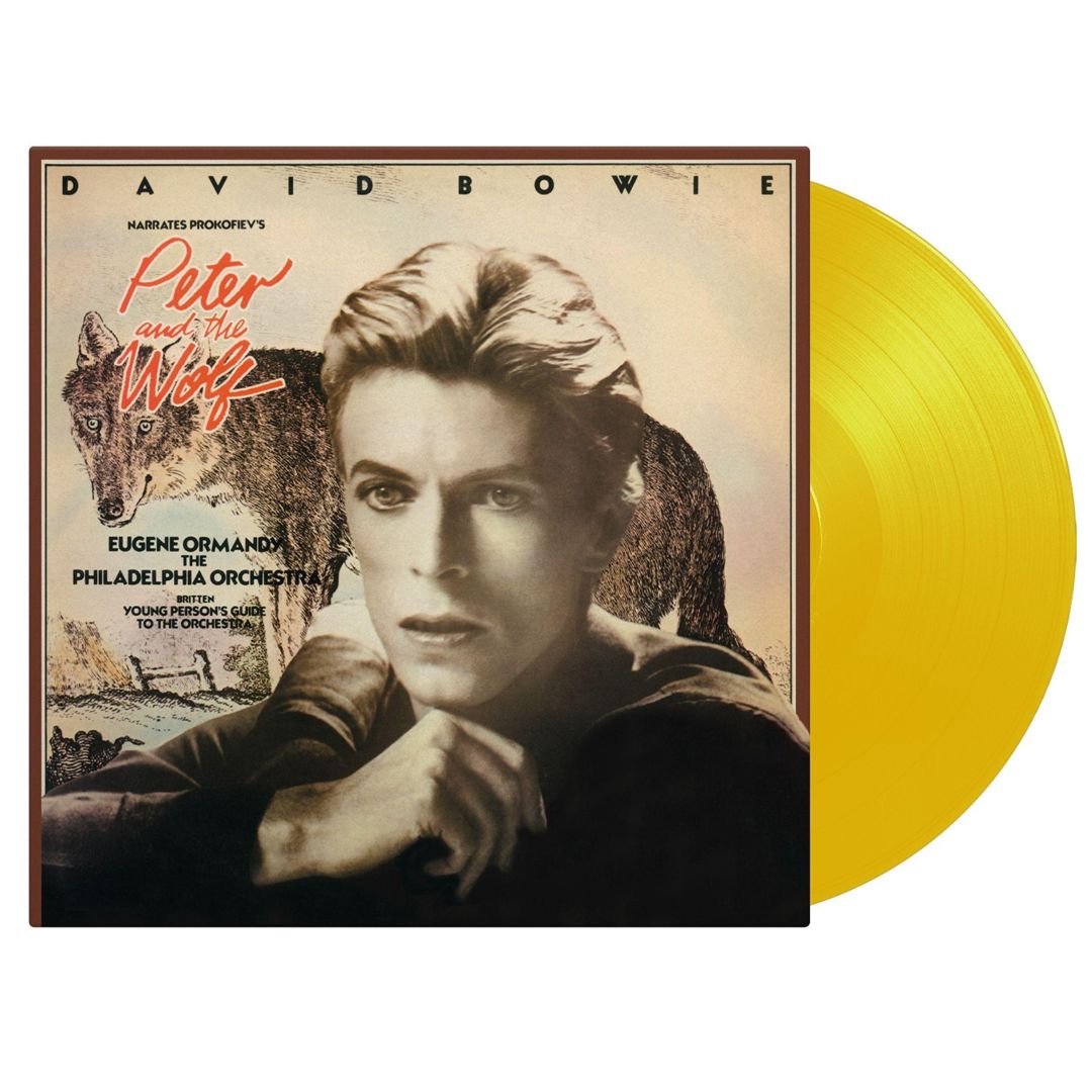 David Bowie Narrates Prokofiev's Peter & the Wolf [Yellow Vinyl] cover art