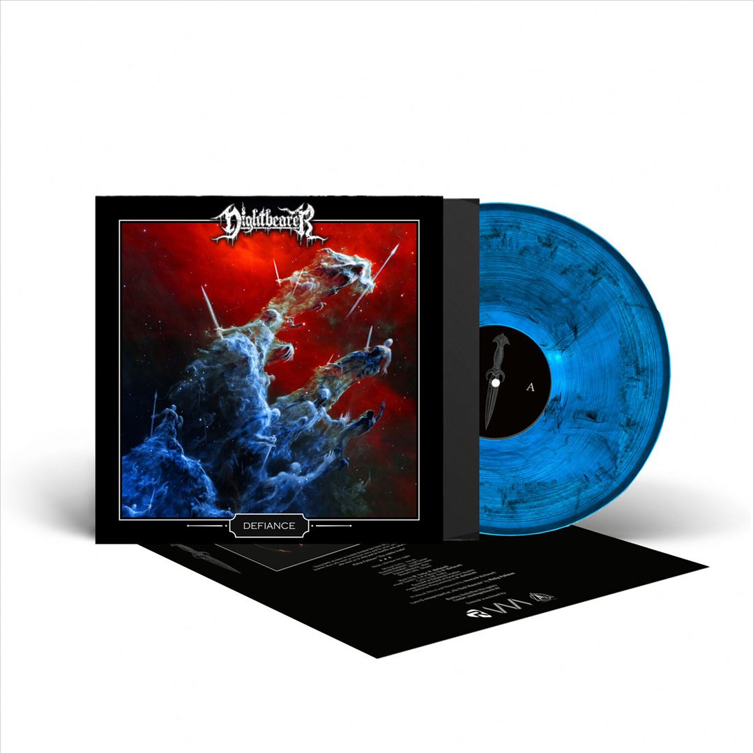 Defiance [Translucent Blue & Black Vinyl] cover art