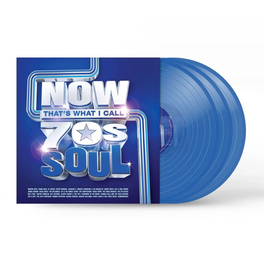 Now That's What I Call 70ss Soul Ious [Blue Colored Vinyl] cover art