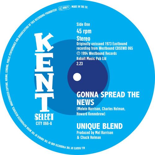 Gonna Spread the News/That's All I Got cover art