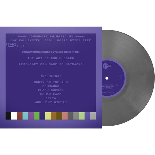 C64 Greatest Sids: The Art of Rob Hubbard [Limited to 100 Handnumbered Edition Grey Vinyl] cover art