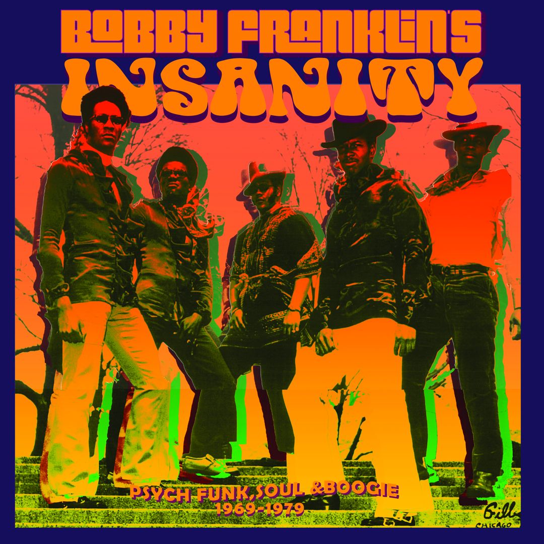 Bobby Franklin's Insanity - Bobby Franklin's Insanity (Black Vinyl) [LP] cover art