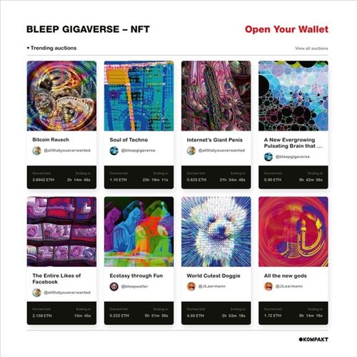 NFT cover art
