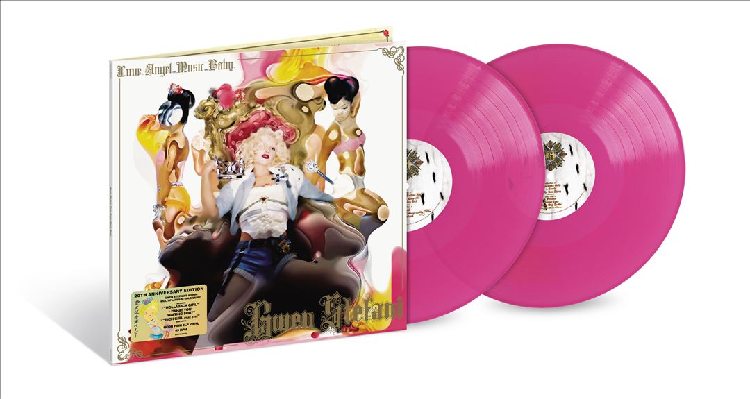 Love.Angel.Music.Baby [20th Anniversary] [Neon Pink 2 LP] cover art